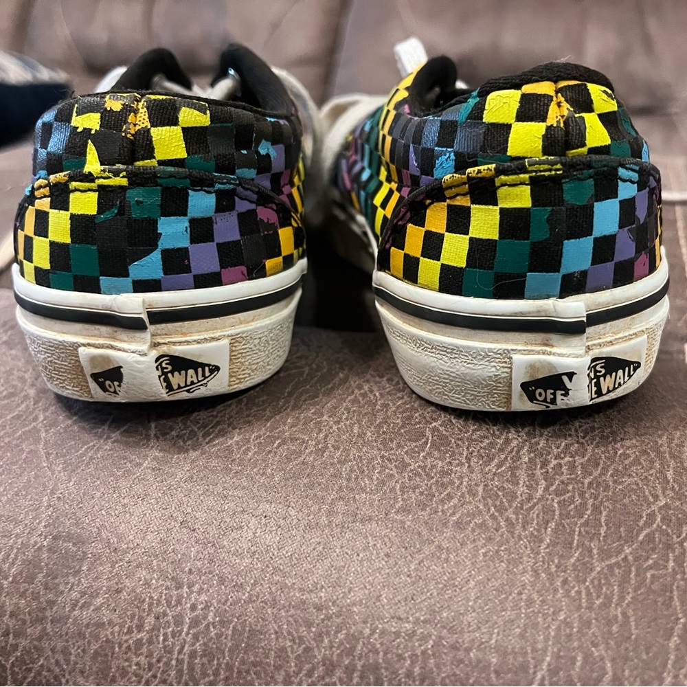 Girls Vans size 1 - Picture 5 of 9
